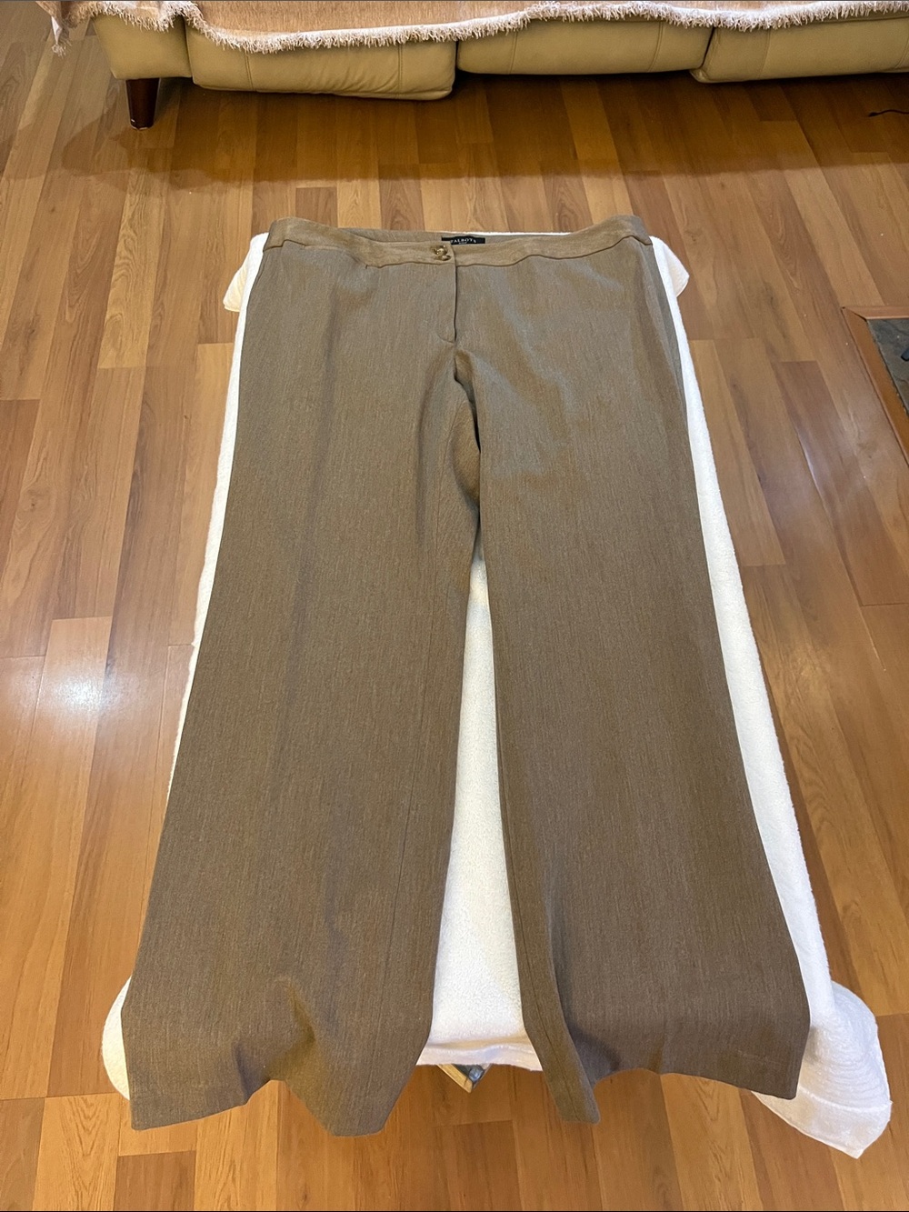 Talbots Women’s Brown Dress Pants Classic Straight Fit